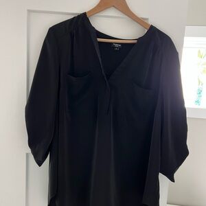 Torrid Women's Black Blouse